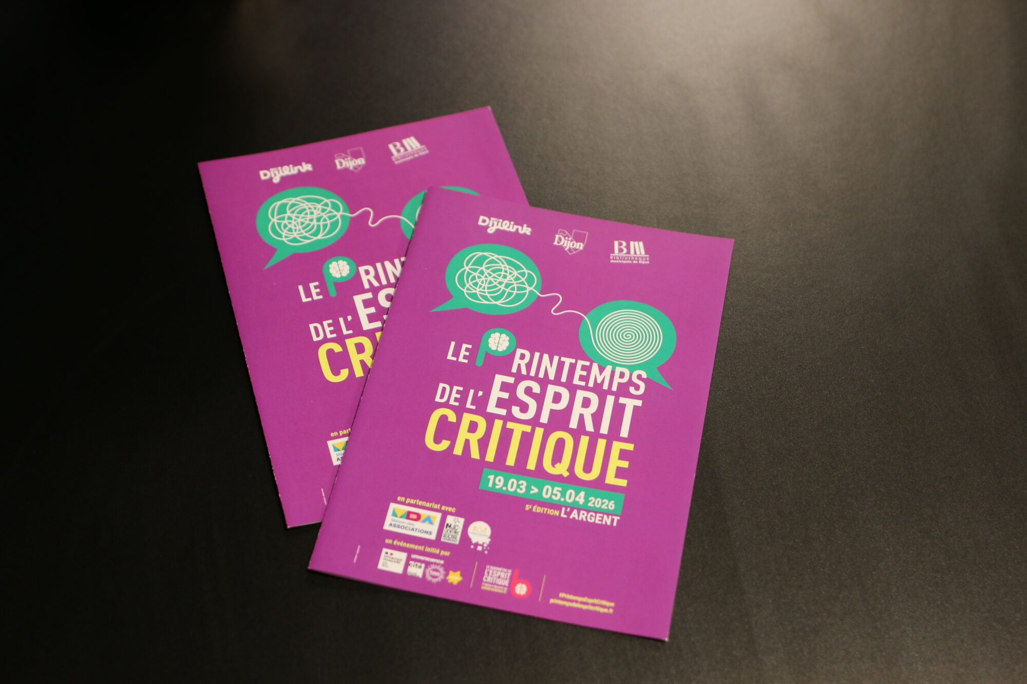 1er événement du printemps de l'esprit critique 2026 à Dijon