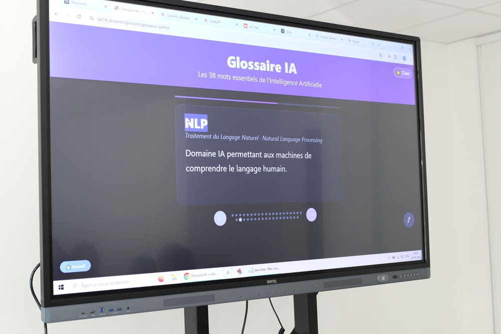 IA et BP glossaire
