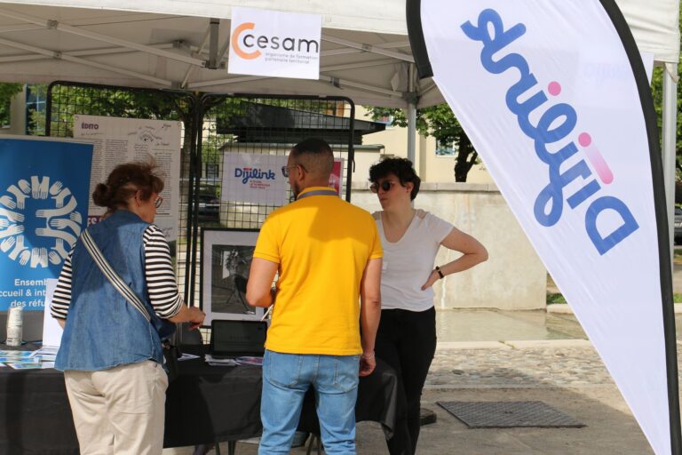 visite du stand dijilink